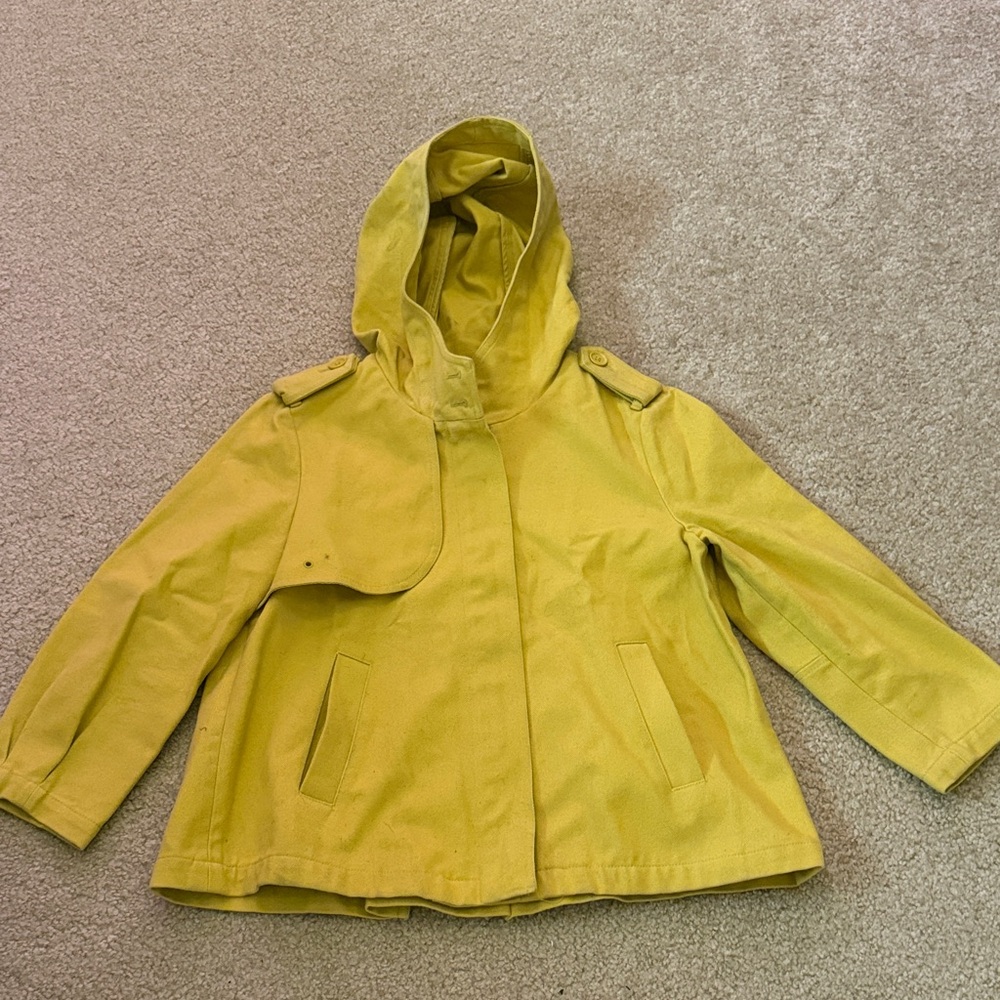 Gap yellow cute zip up jacket